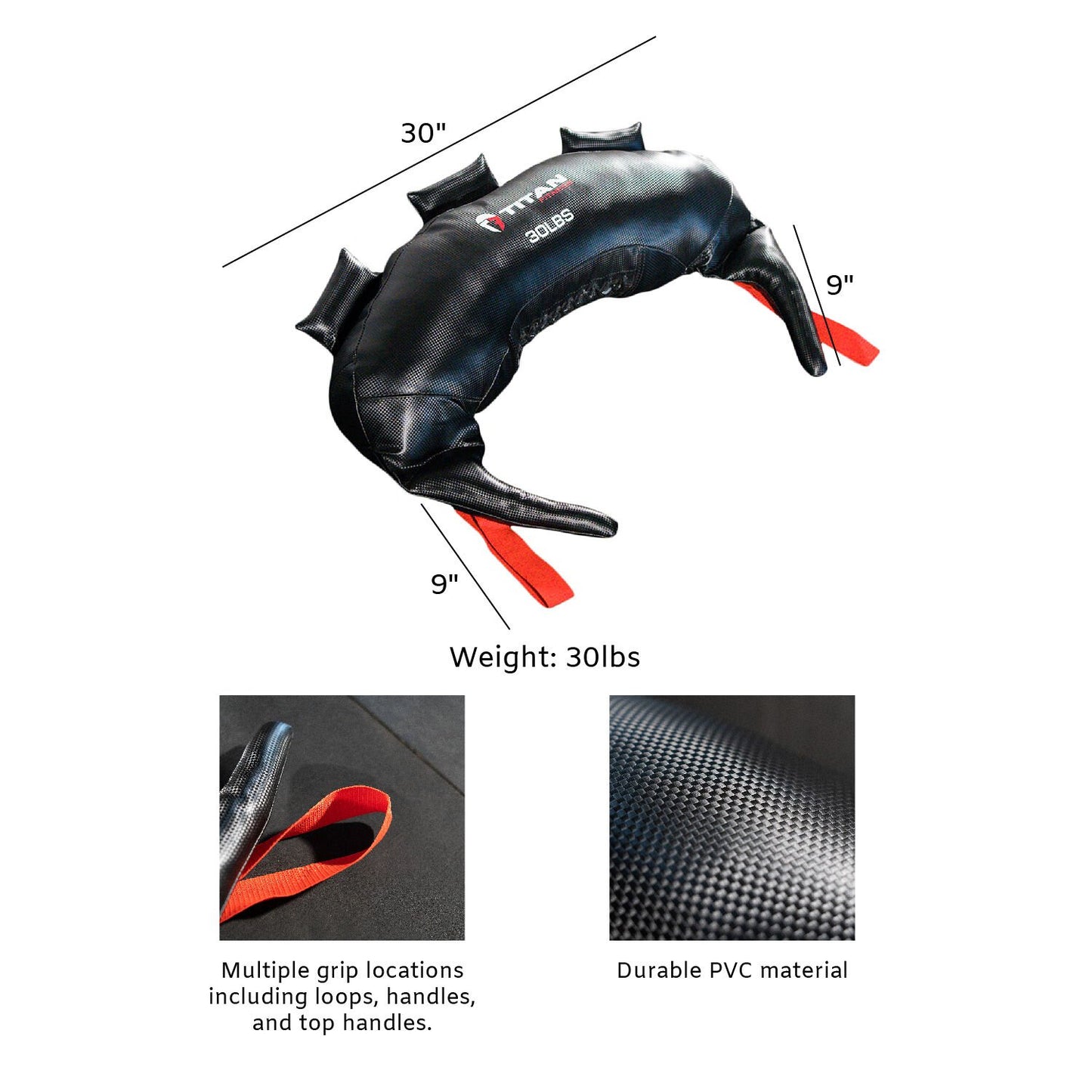 Scratch and Dent - Functional Training Swing Bag | 30 LB - FINAL SALE - view 6