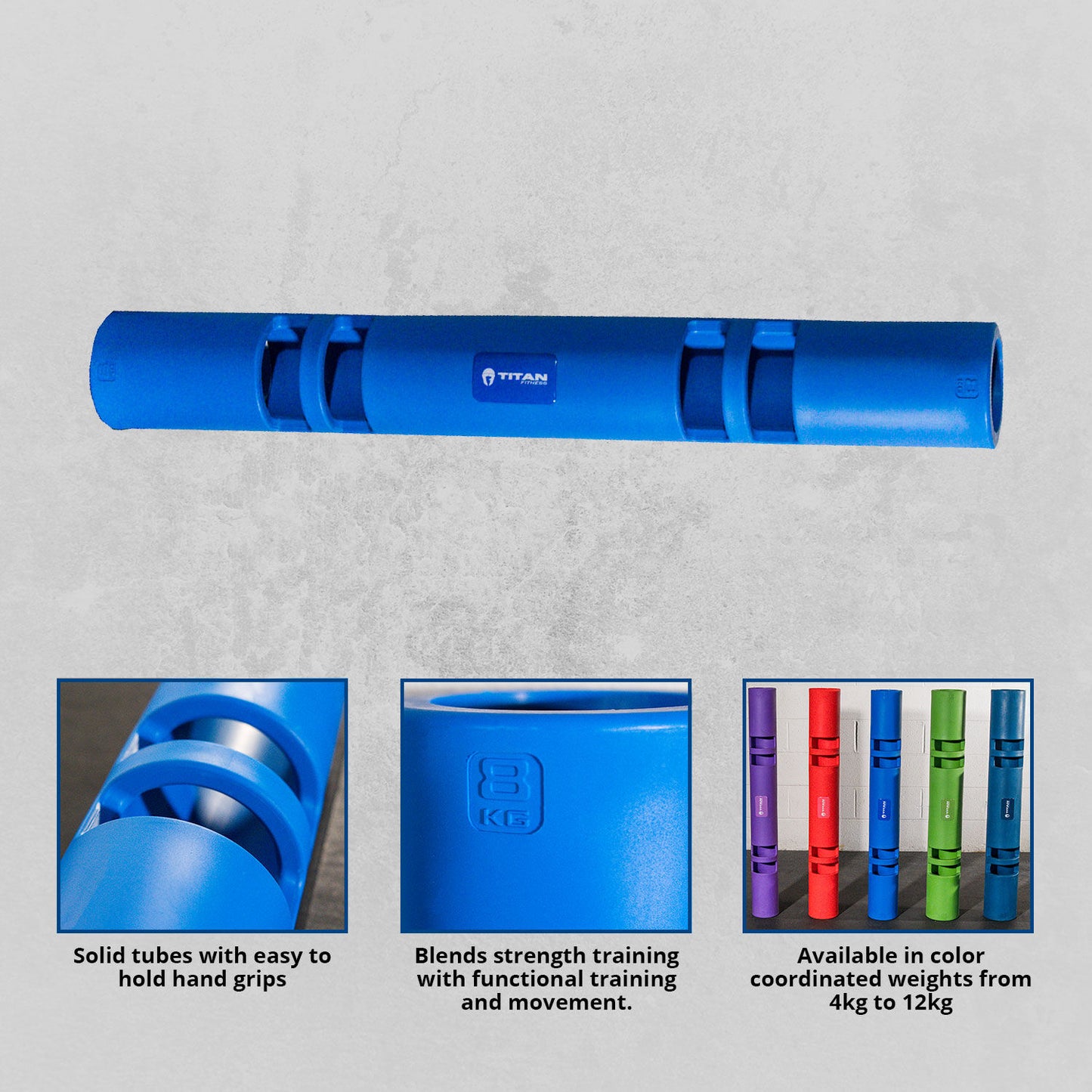 Scratch and Dent, 8kg Multi-Functional Training Tube - view 8