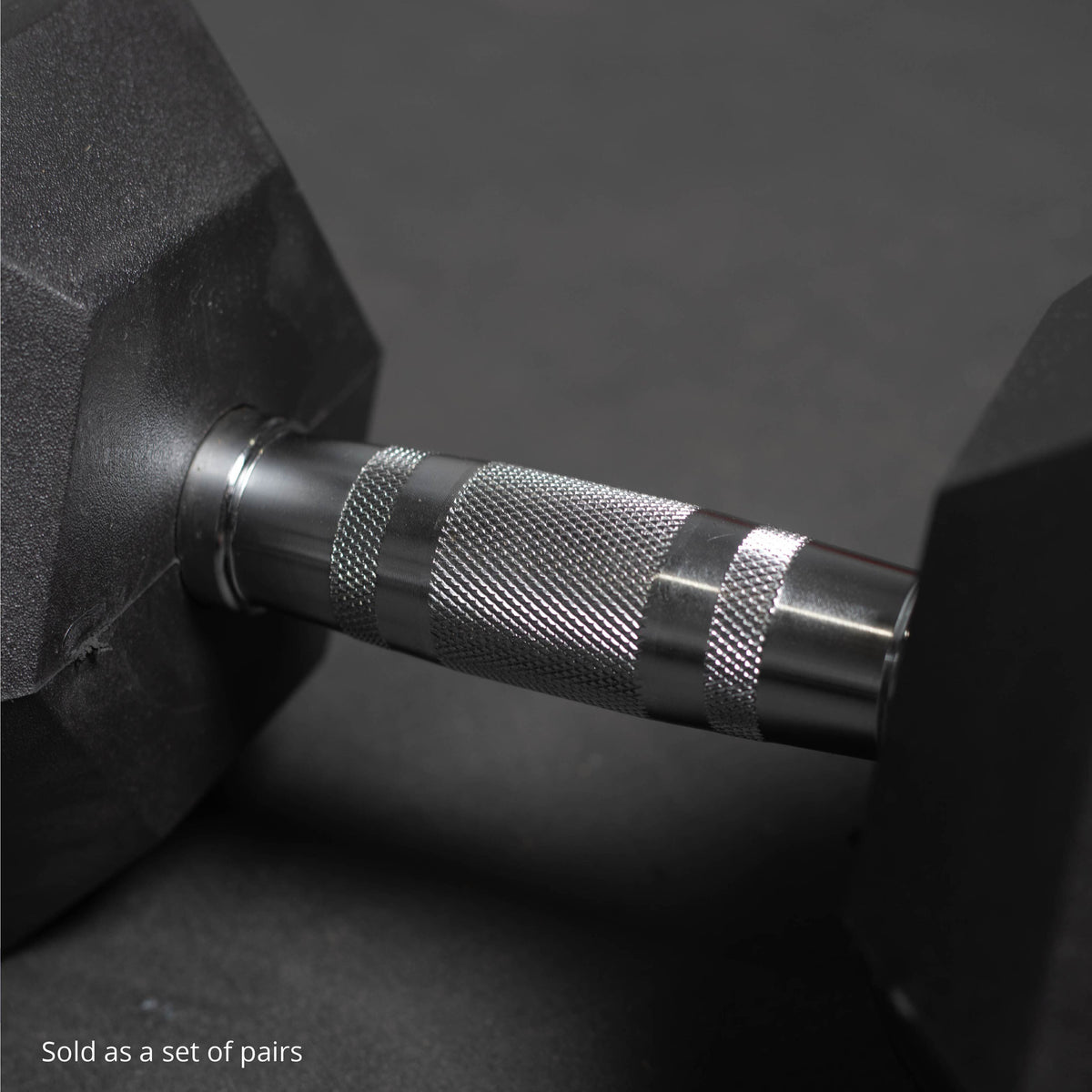 SCRATCH AND DENT - 55 - 100 LB Pair Set Rubber Hex Dumbbells - FINAL SALE