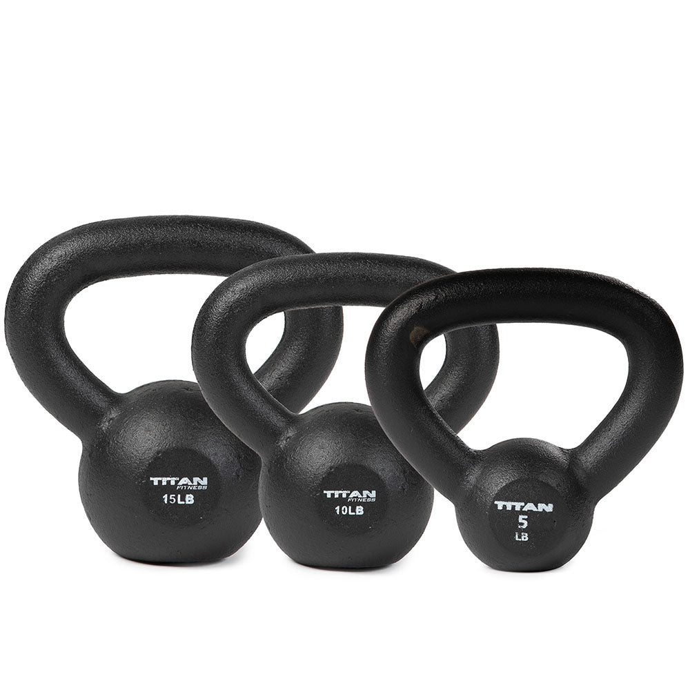 30 LB Set Cast Iron Kettlebells - view 1