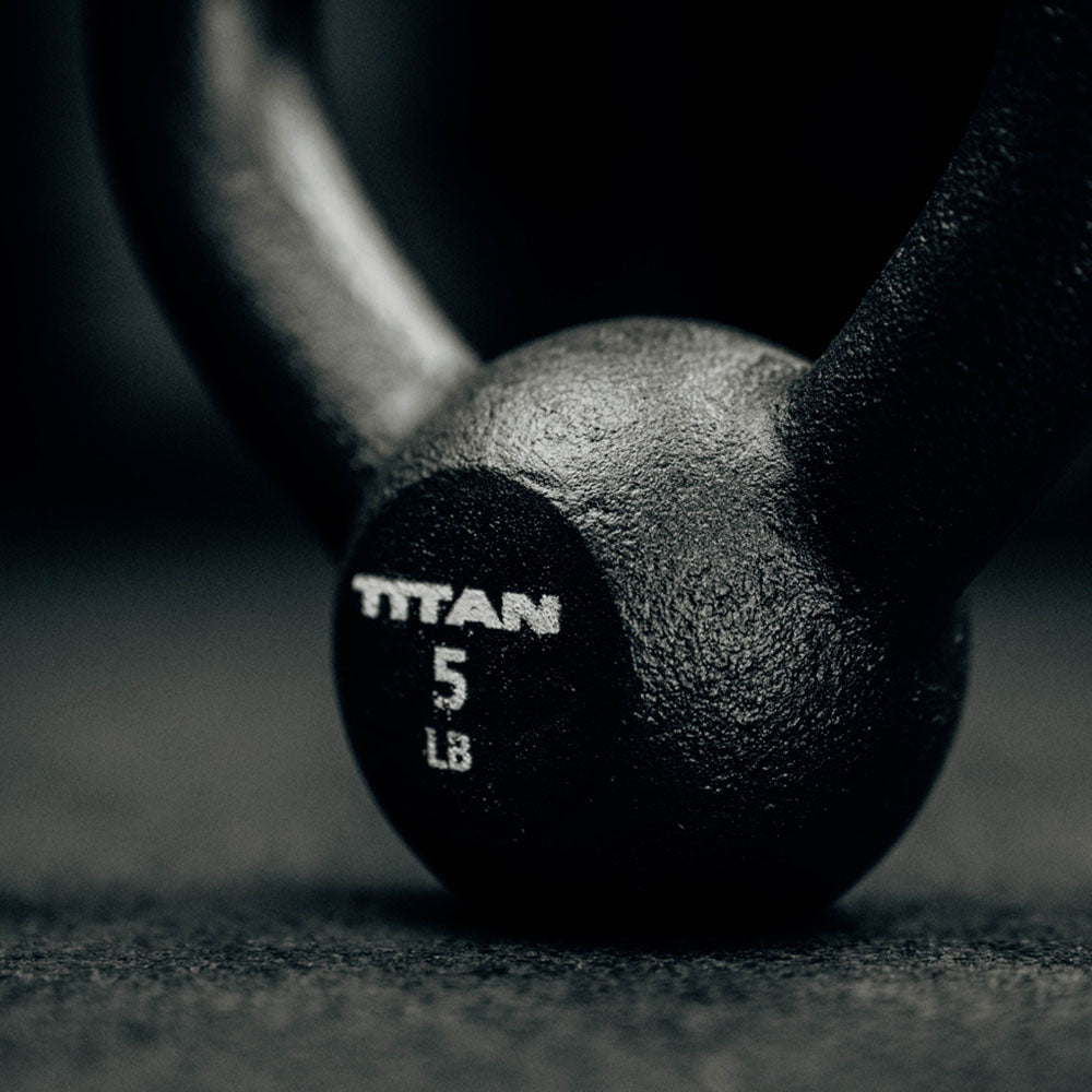 5 LB Cast Iron Kettlebell - view 3