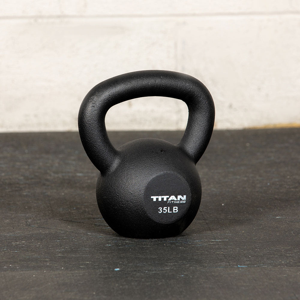 35 LB Cast Iron Kettlebell - view 4