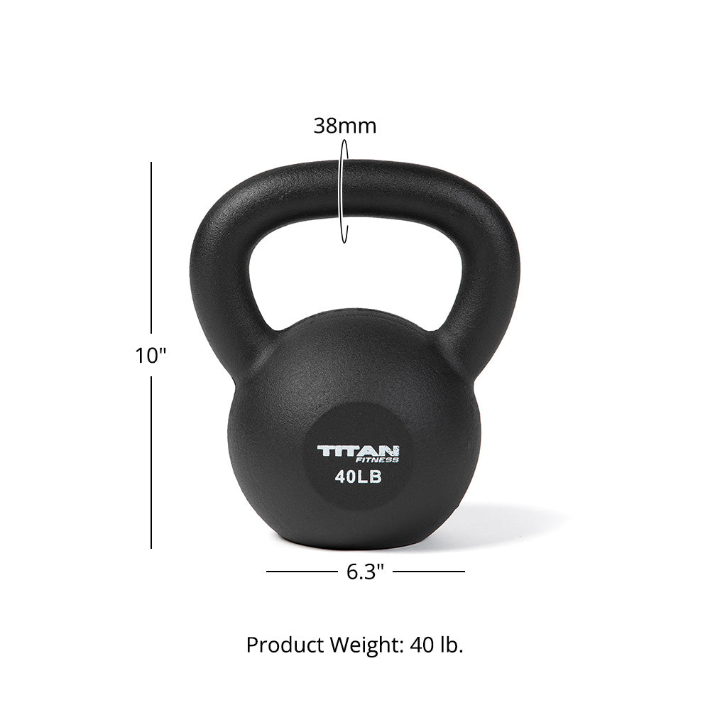 40 LB Cast Iron Kettlebell
