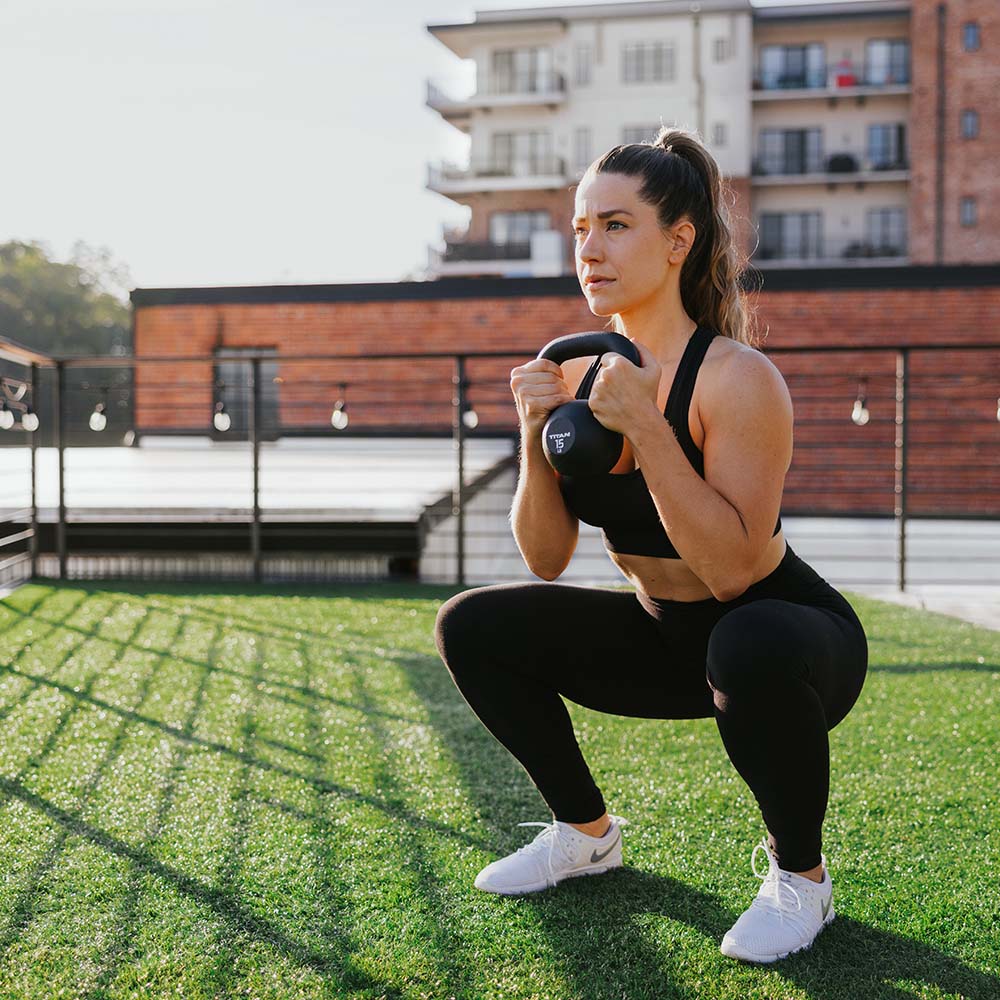 45 LB Cast Iron Kettlebell