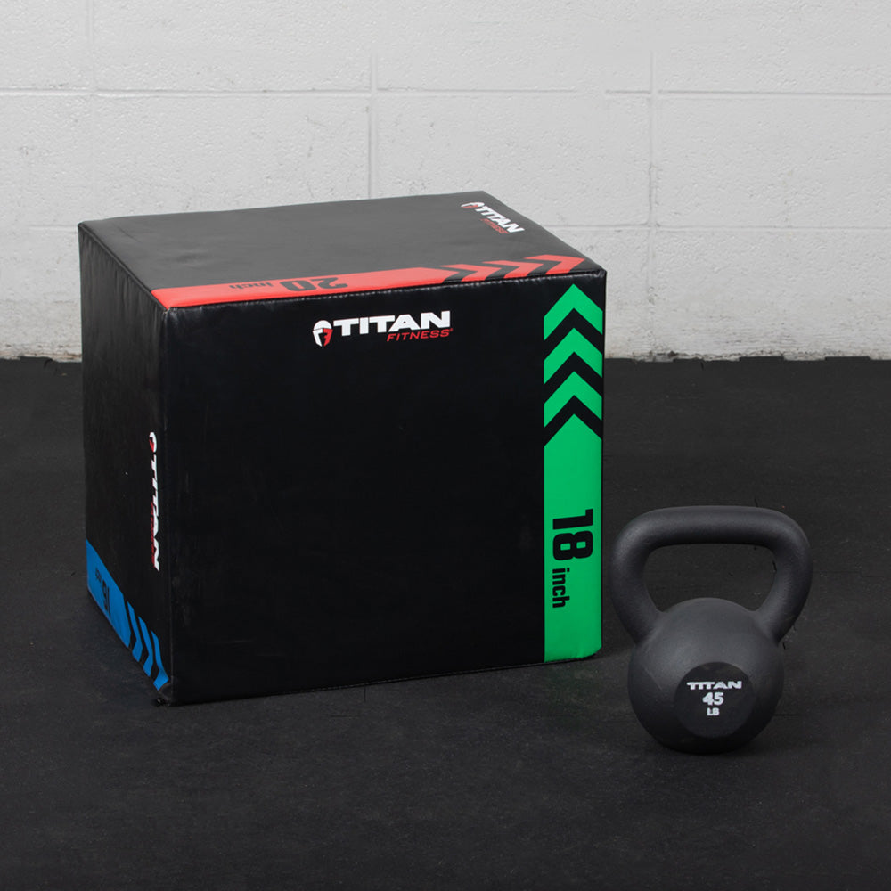 45 LB Cast Iron Kettlebell - view 3