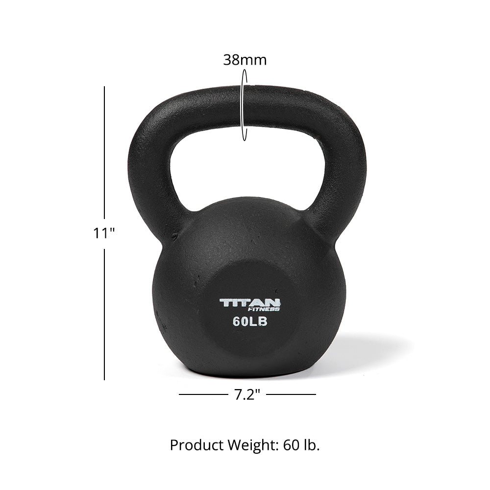 60 LB Cast Iron Kettlebell - view 6