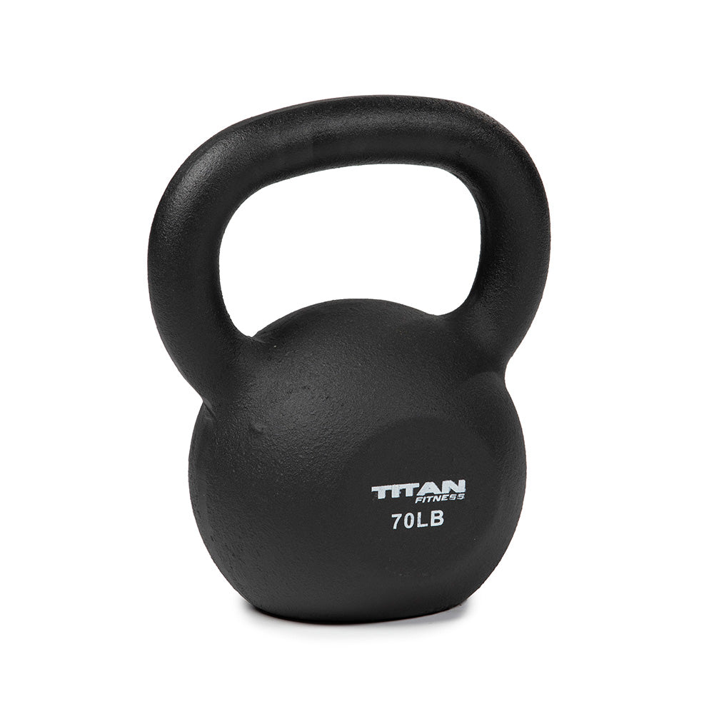 70 LB Cast Iron Kettlebell - view 1
