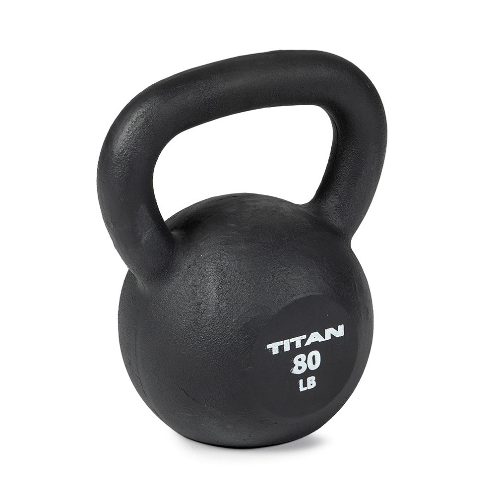 80 LB Cast Iron Kettlebell - view 1