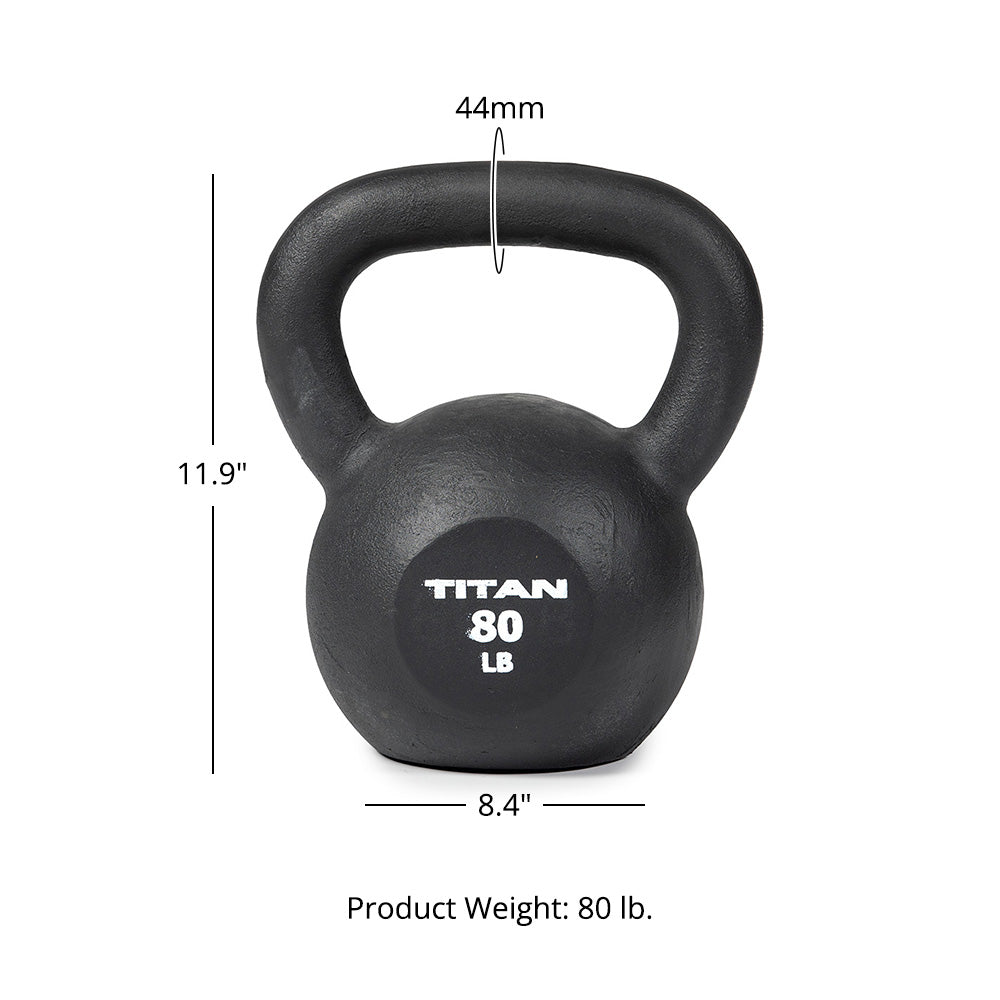 80 LB Cast Iron Kettlebell