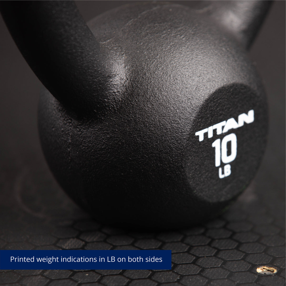 SCRATCH AND DENT - 10 LB Cast Iron Kettlebell - FINAL SALE - view 4