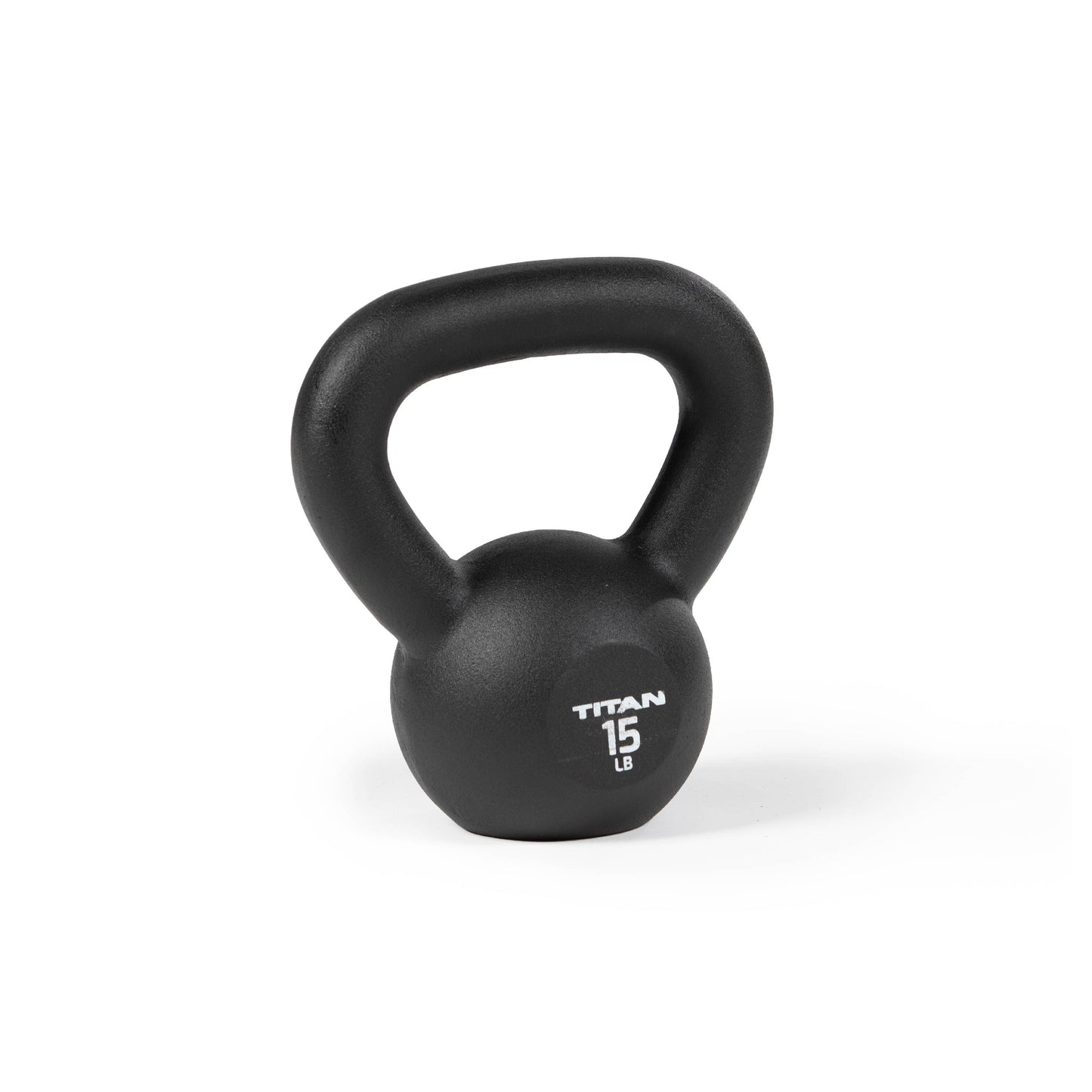 SCRATCH AND DENT - 15 LB Cast Iron Kettlebell - FINAL SALE - view 1