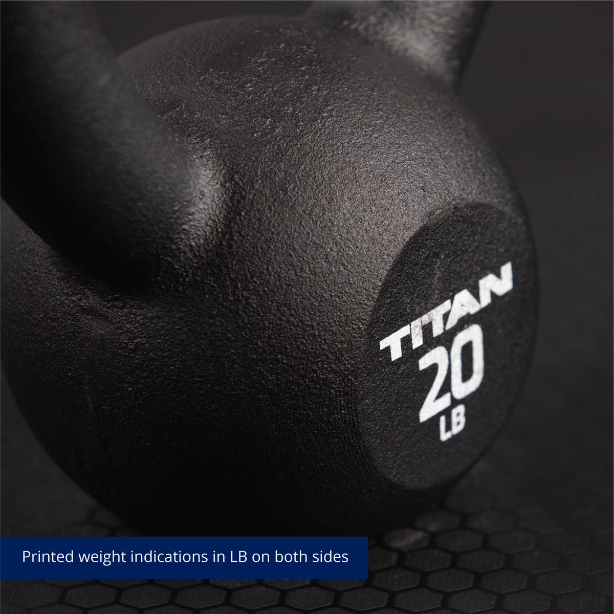 SCRATCH AND DENT - 20 LB Cast Iron Kettlebell - FINAL SALE