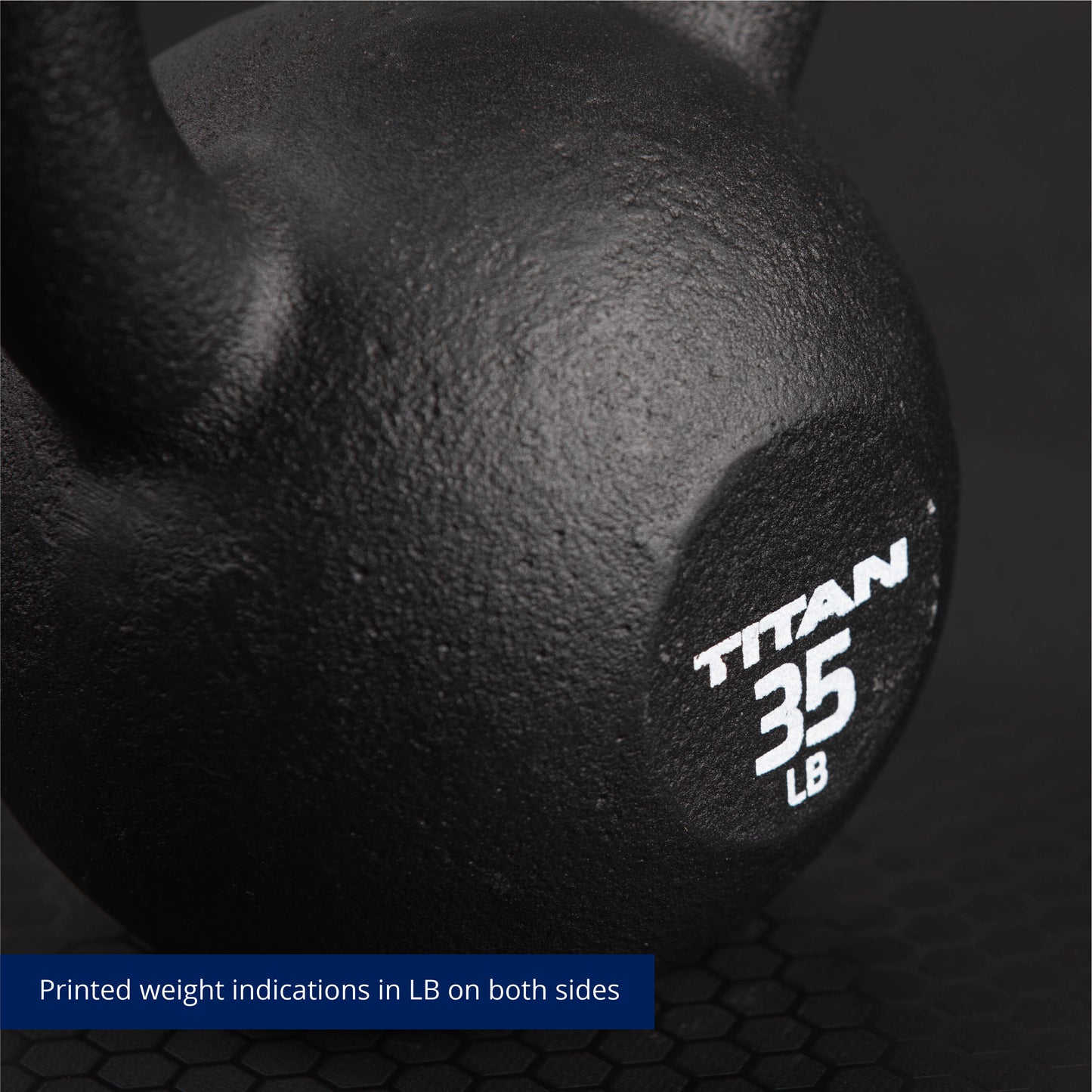 SCRATCH AND DENT - 35 LB Cast Iron Kettlebells - FINAL SALE - view 4