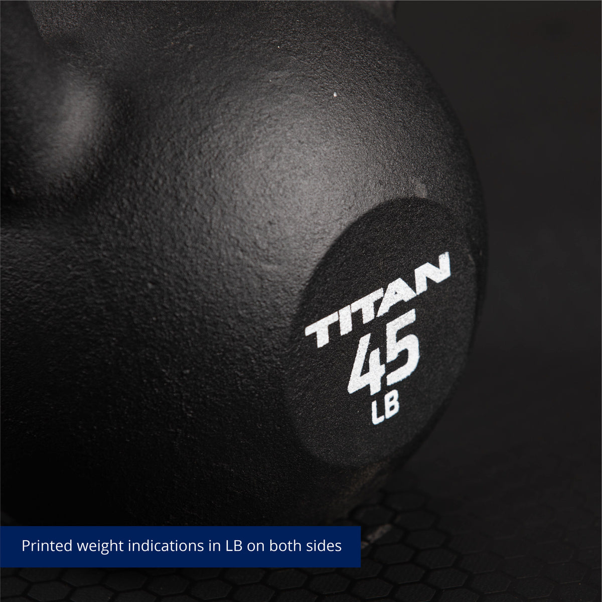 SCRATCH AND DENT - 45 LB Cast Iron Kettlebells - FINAL SALE - view 4