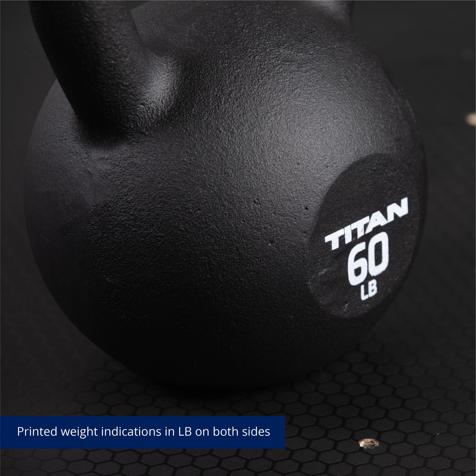 SCRATCH AND DENT - 60 LB Cast Iron Kettlebells - FINAL SALE