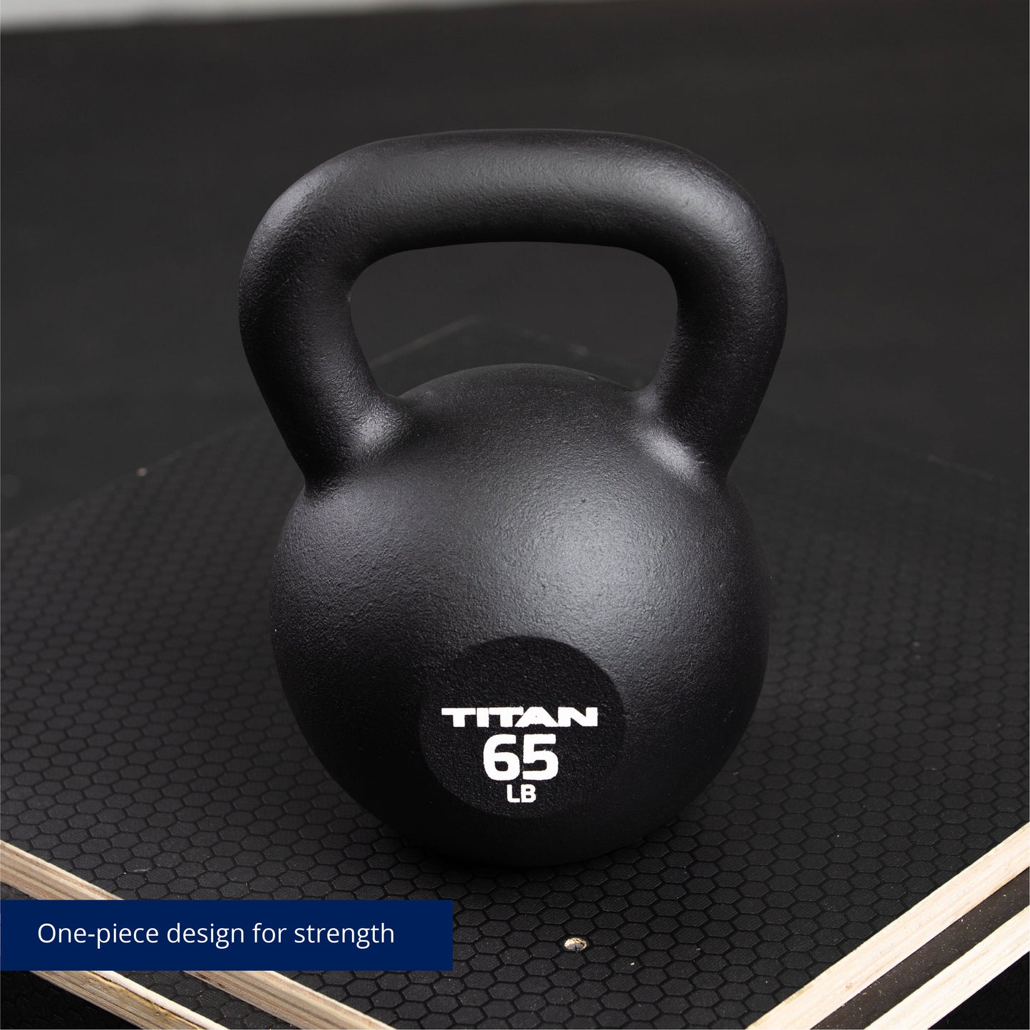 SCRATCH AND DENT - 65 LB Cast Iron Kettlebell - FINAL SALE - view 3