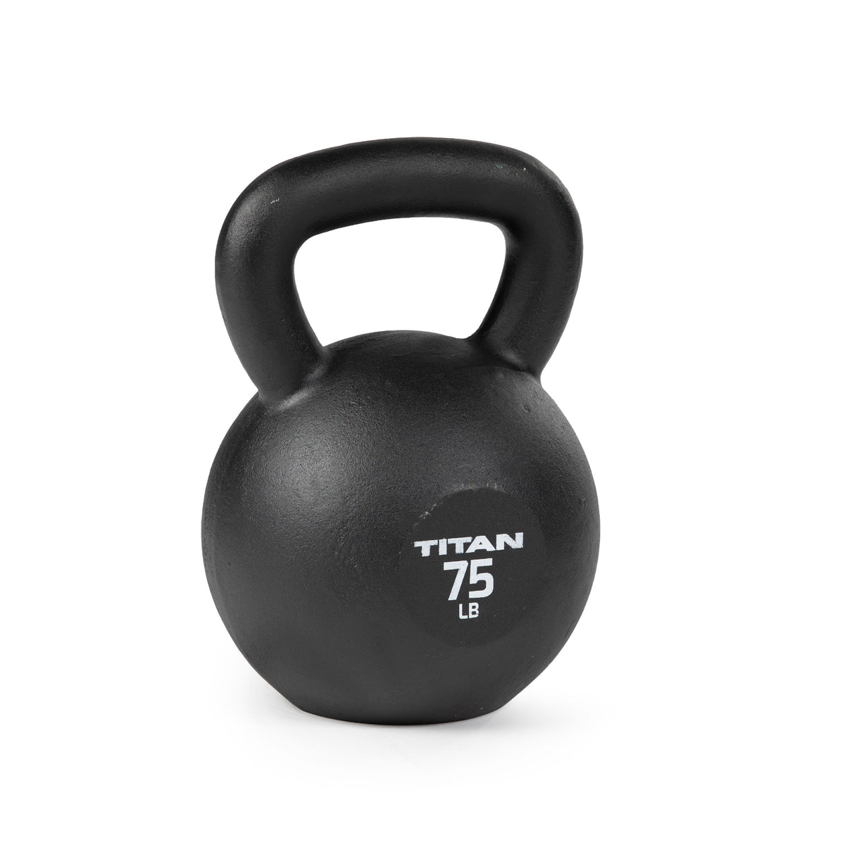 SCRATCH AND DENT - 75 LB Cast Iron Kettlebell - FINAL SALE - view 1