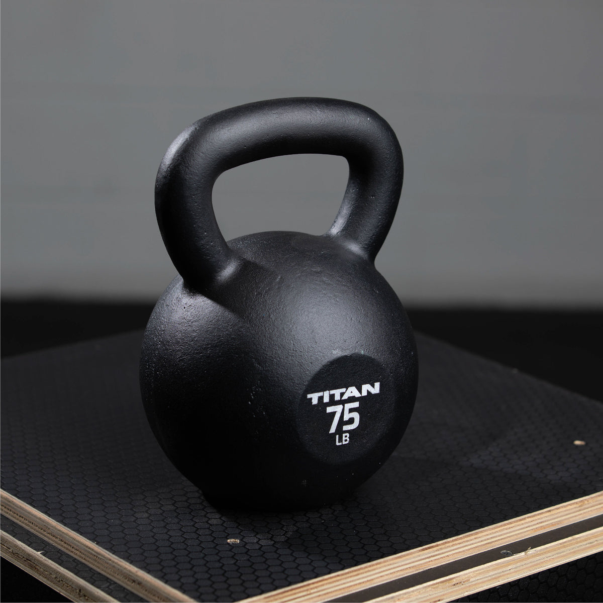 SCRATCH AND DENT - 75 LB Cast Iron Kettlebell - FINAL SALE - view 2