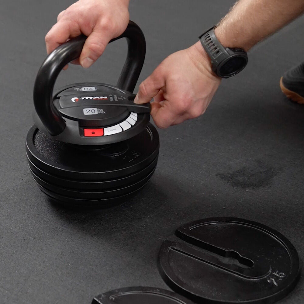 20 LB Adjustable Kettlebell - view 8