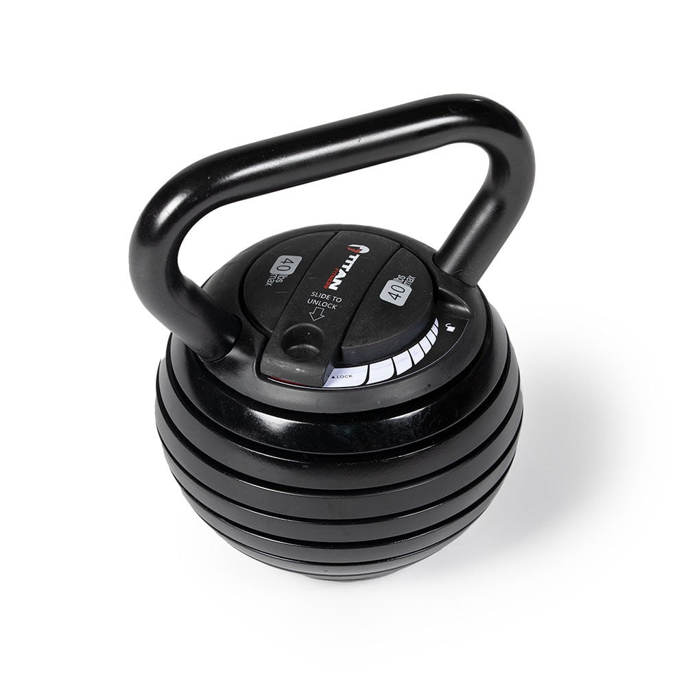 40 LB Adjustable Kettlebell - view 1