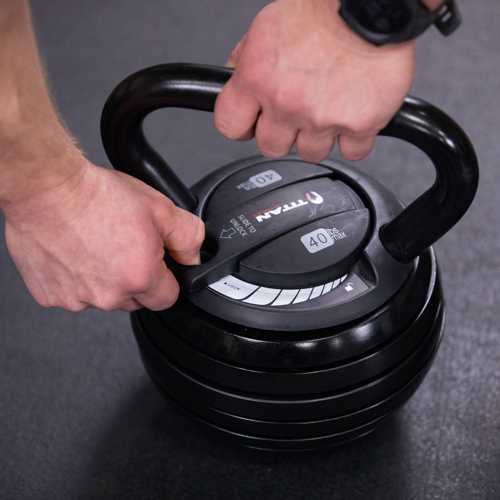 40 LB Adjustable Kettlebell - view 4