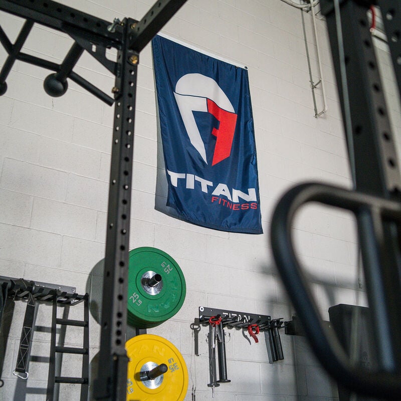 SCRATCH AND DENT -Vertical Gym Flag - FINAL SALE - view 2