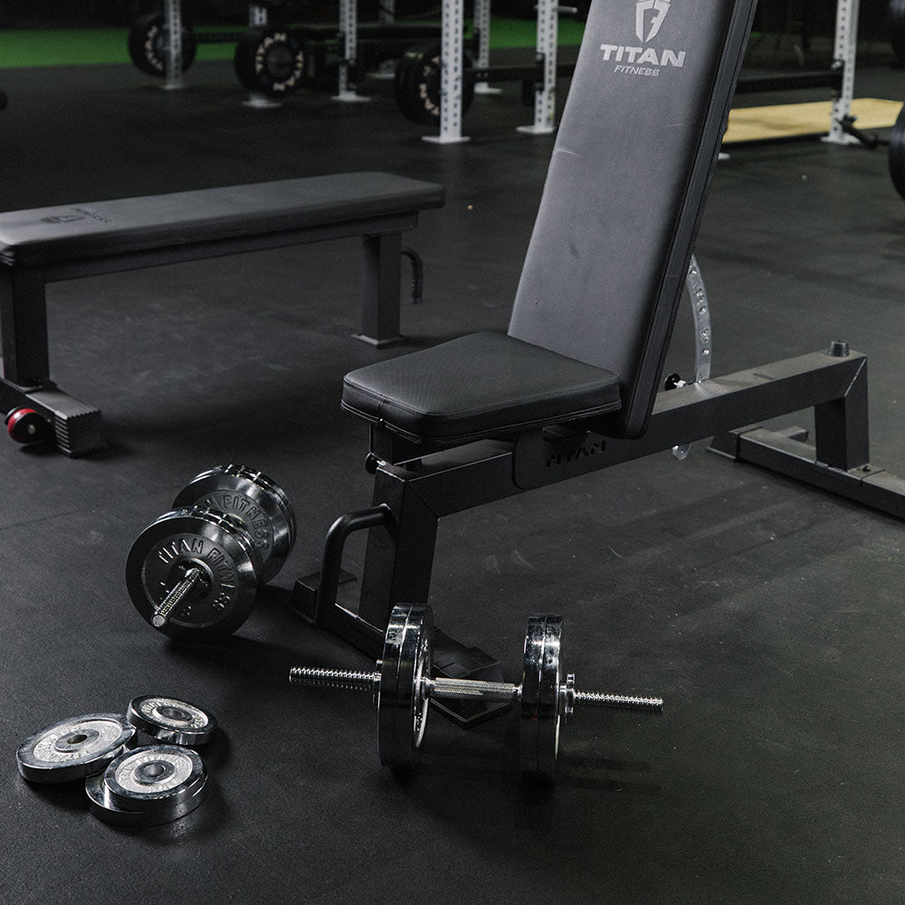 200 LB Set Adjustable Chrome Dumbbells - view 2