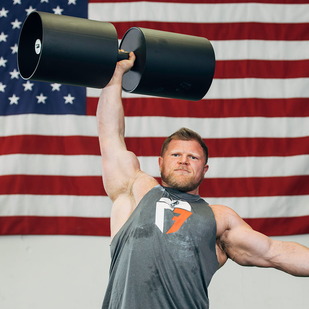 10" Circus Dumbbell, 2.5" Handle - view 2