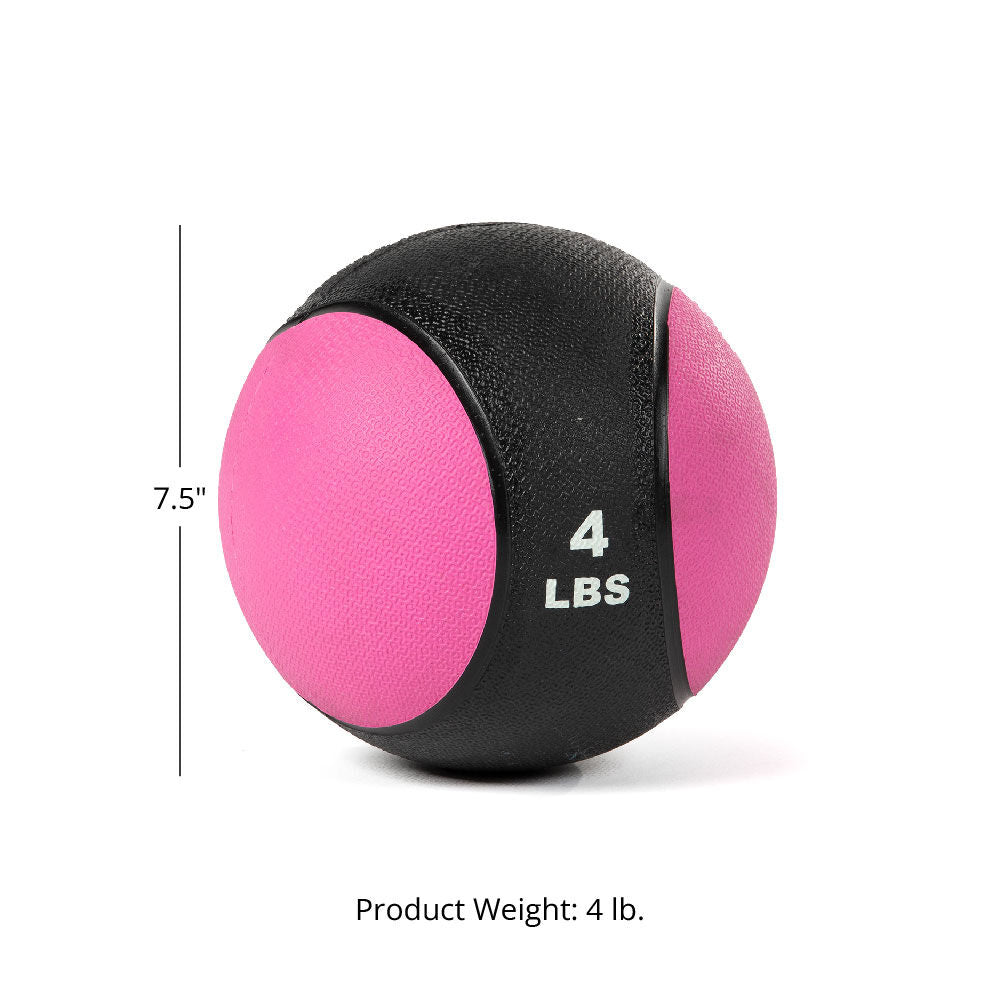 Scratch and Dent - 4lb Rubber Medicine Ball - FINAL SALE - view 2