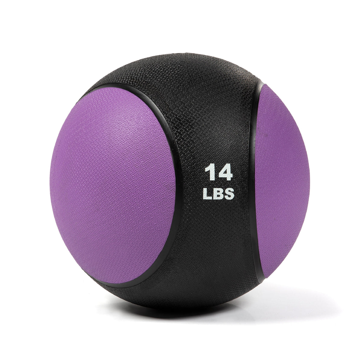 Scratch and Dent - 14 LB Rubber Medicine Ball - FINAL SALE - view 1