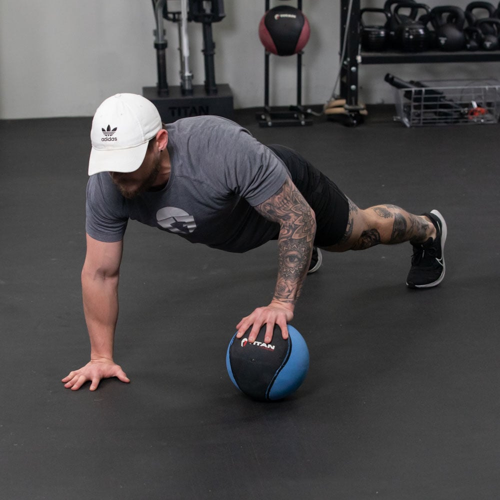 Scratch and Dent - 16lb Rubber Medicine Ball - FINAL SALE - view 8