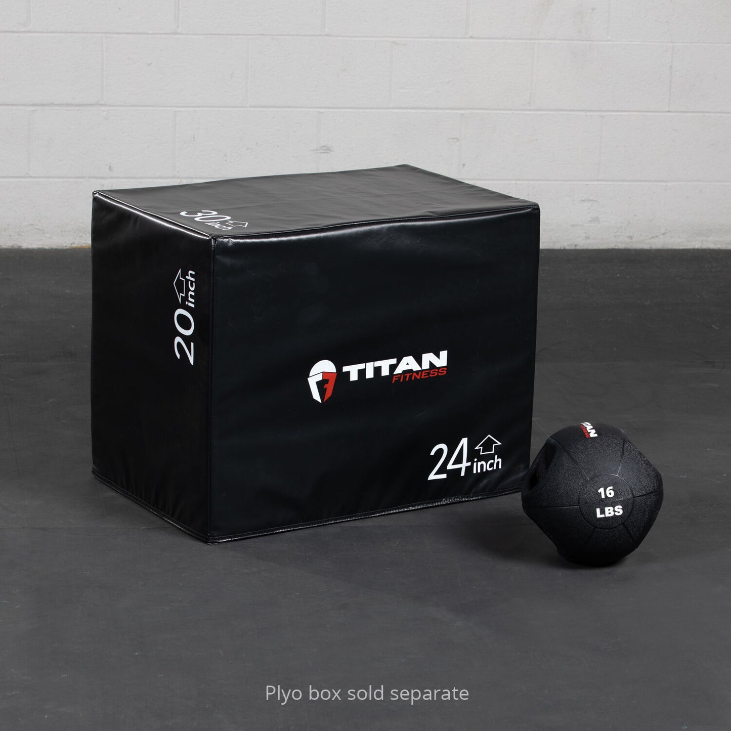Scratch and Dent, 16lb Dual Grip Medicine Ball - view 4