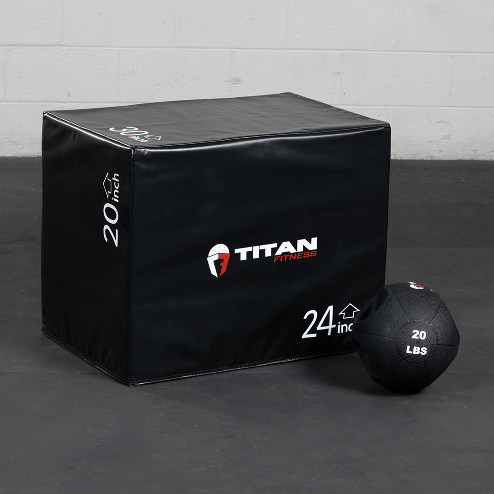 20 LB Dual Grip Medicine Ball - view 3