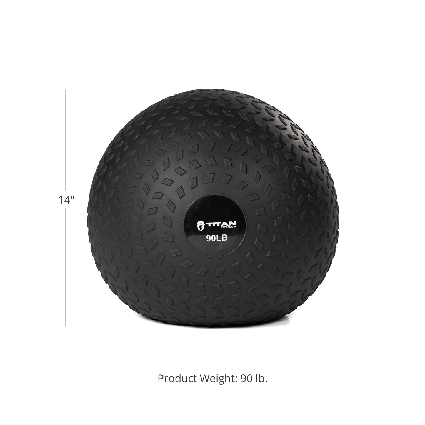 Scratch and Dent - 90 lb. Rubber Tread Slam Ball - FINAL SALE - view 2