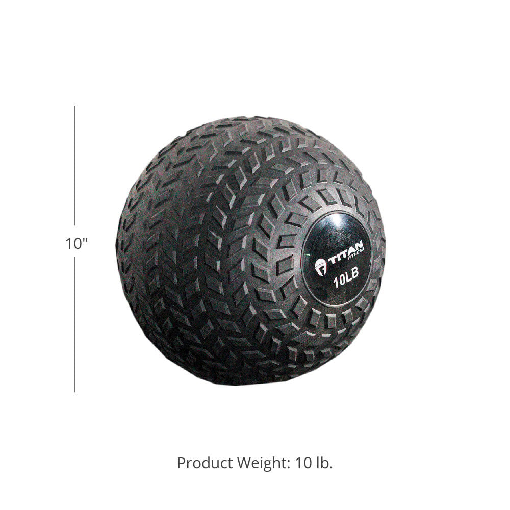 Scratch and Dent - 10 LB Rubber Tread Slam Ball - FINAL SALE