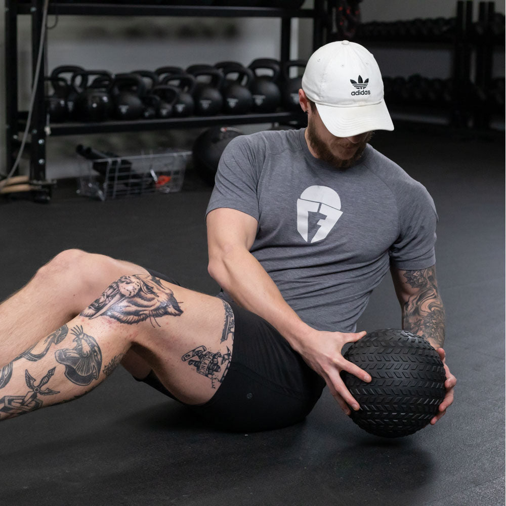 20 LB Rubber Tread Slam Ball - view 8
