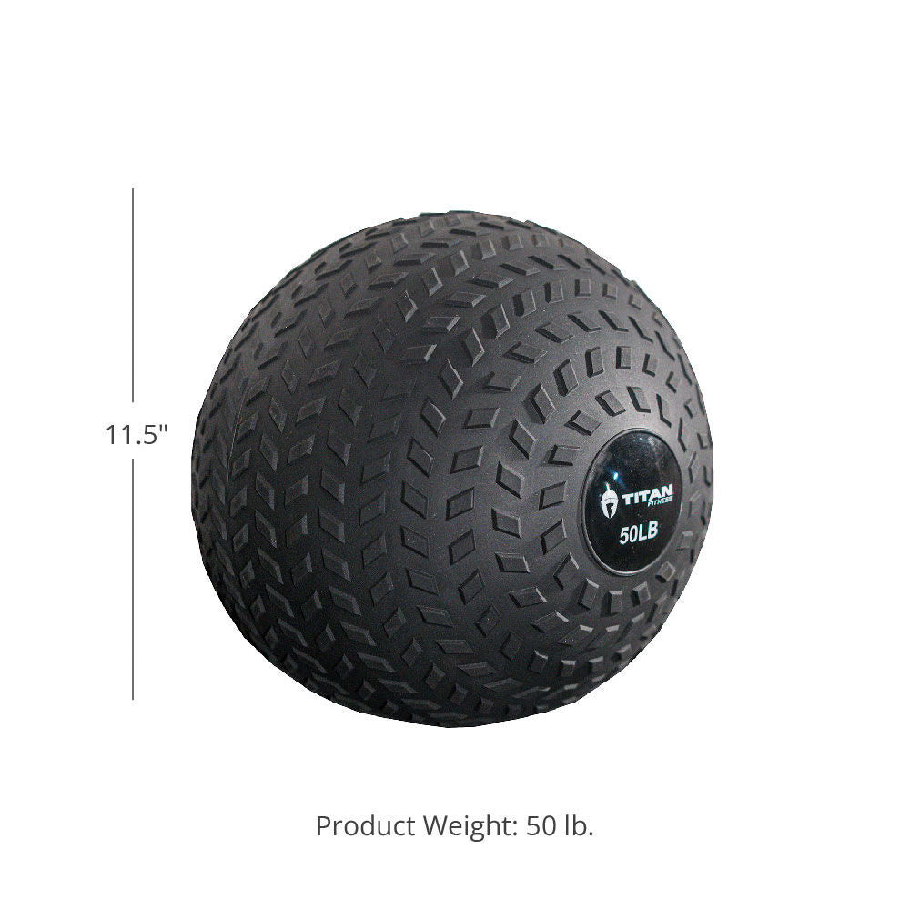 50 LB Rubber Tread Slam Ball - view 9