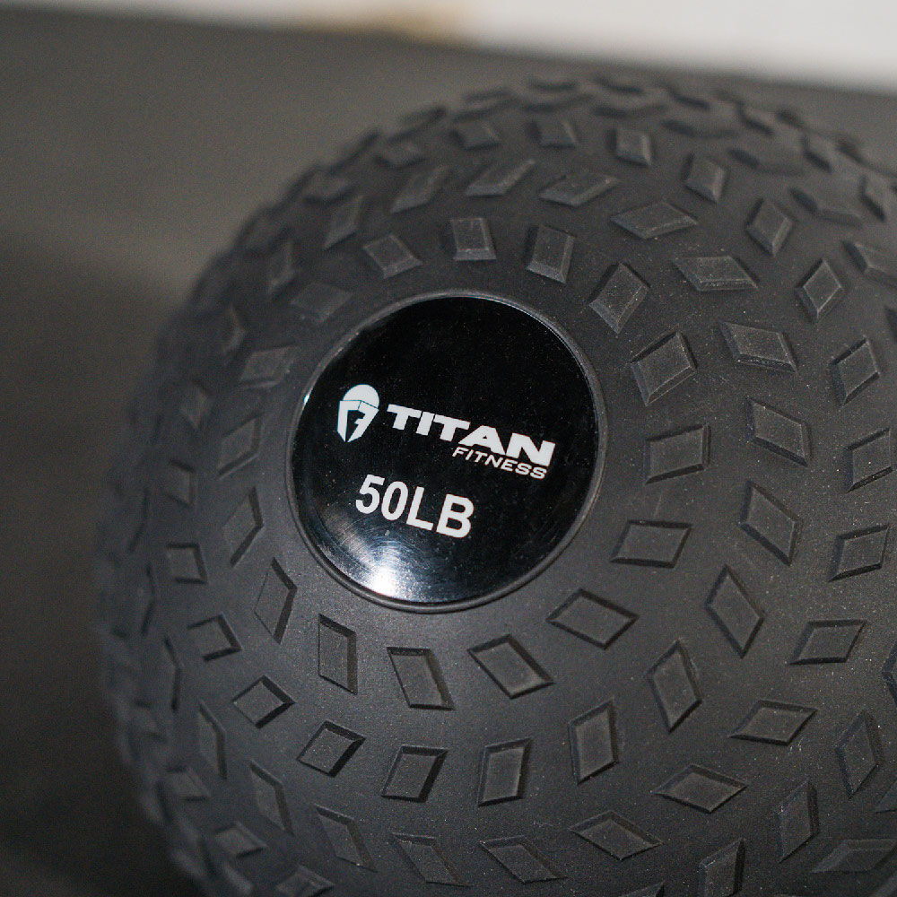 50 LB Rubber Tread Slam Ball - view 2