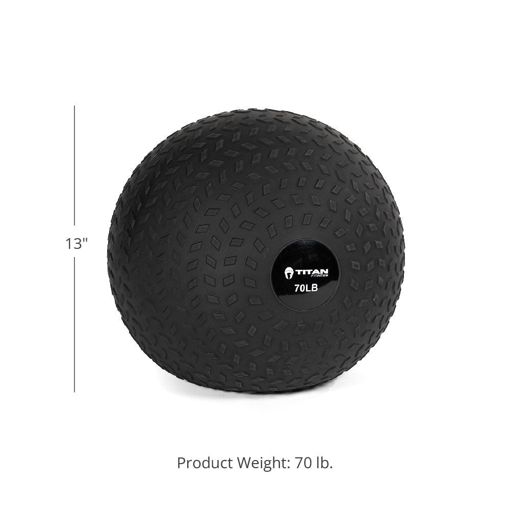 SCRATCH AND DENT - 70 LB Rubber Tread Slam Ball - FINAL SALE - view 9