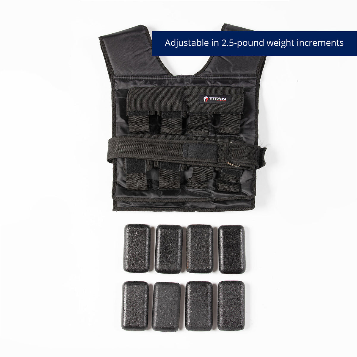 Scratch and Dent - Adjustable Weighted Vest 20 LB - FINAL SALE - view 3