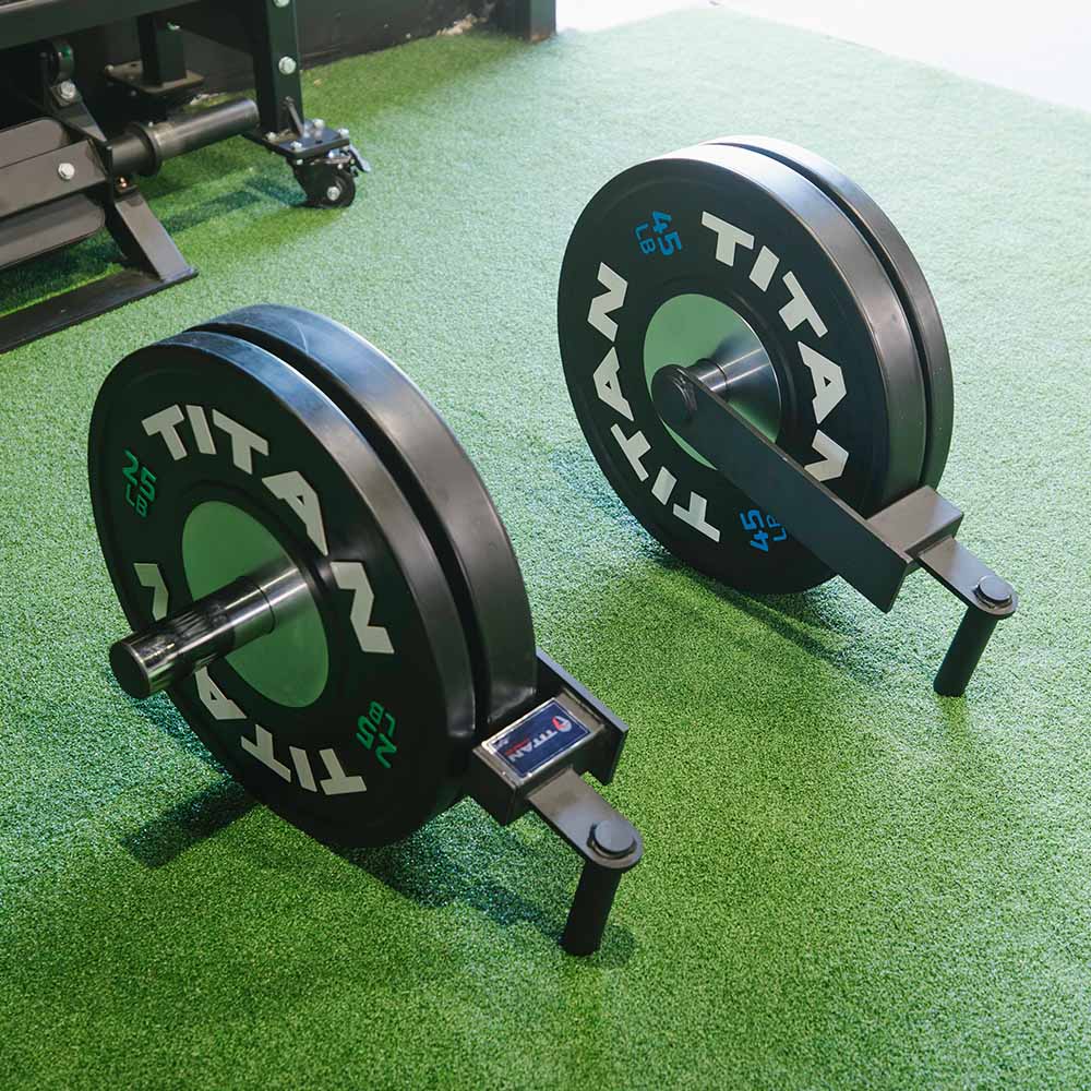 Mini Farmer's Walk Handles with Olympic Weight Posts - view 7