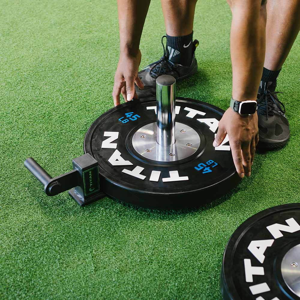 Mini Farmer's Walk Handles with Olympic Weight Posts - view 8