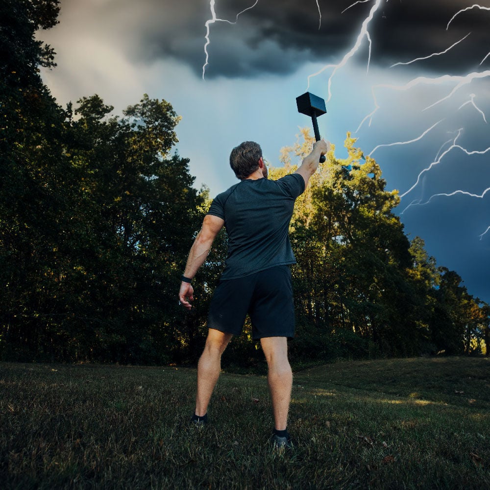 Loadable Thor Hammer - view 3