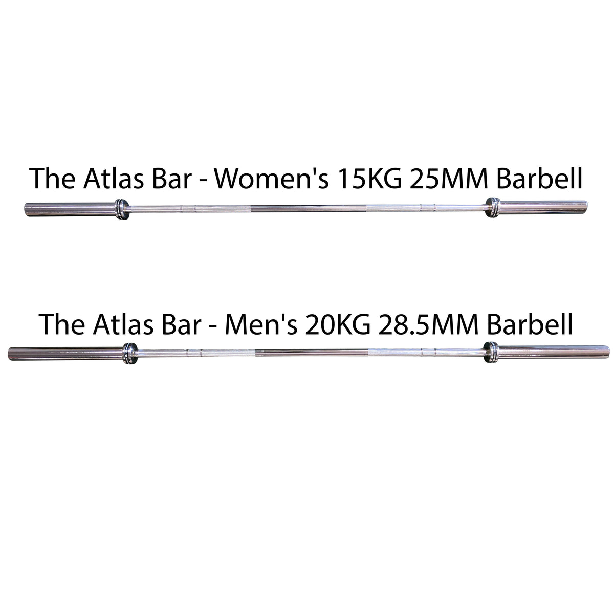 Scratch and Dent, Atlas Bar - Women's 15KG Barbell