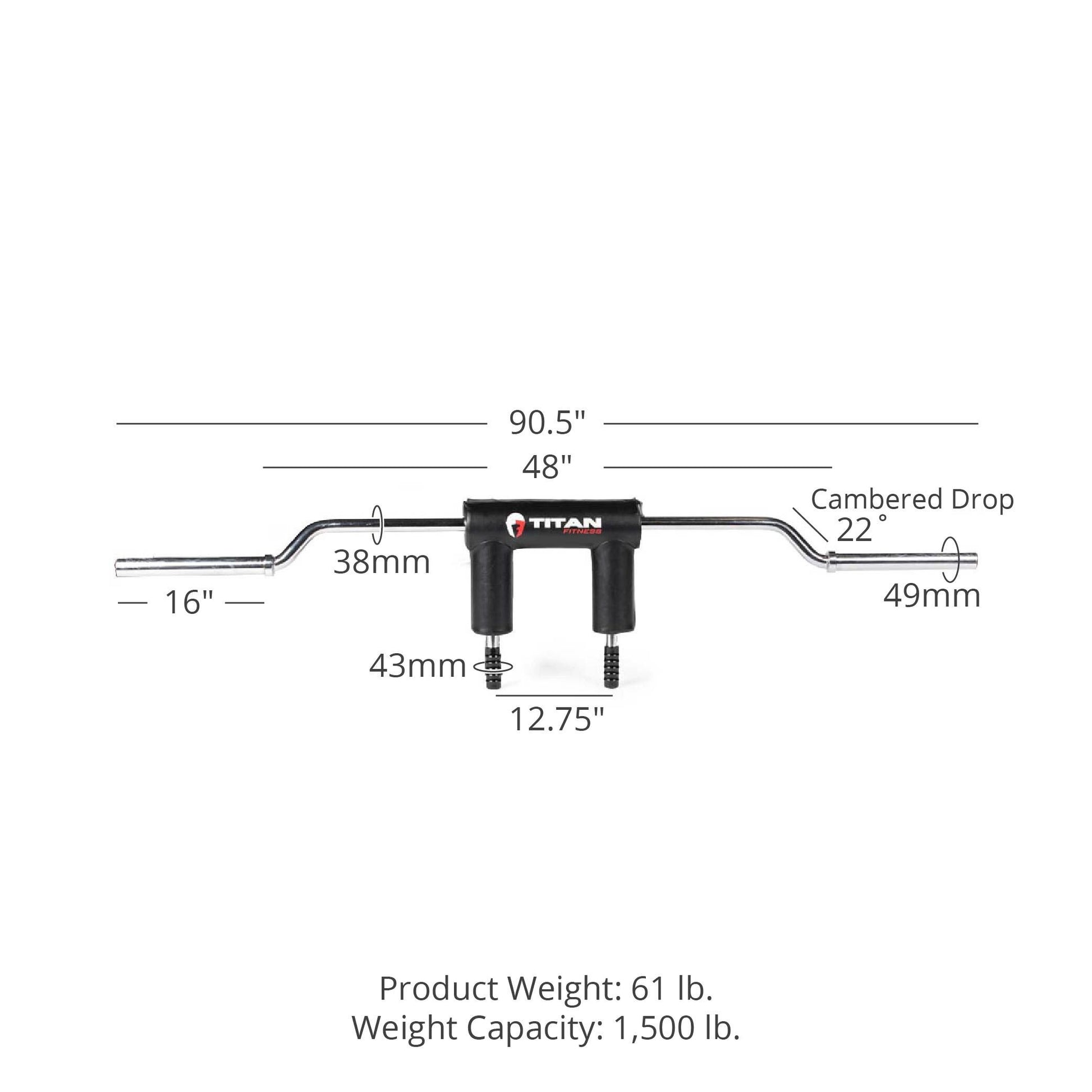 Safety Squat Olympic Bar V2