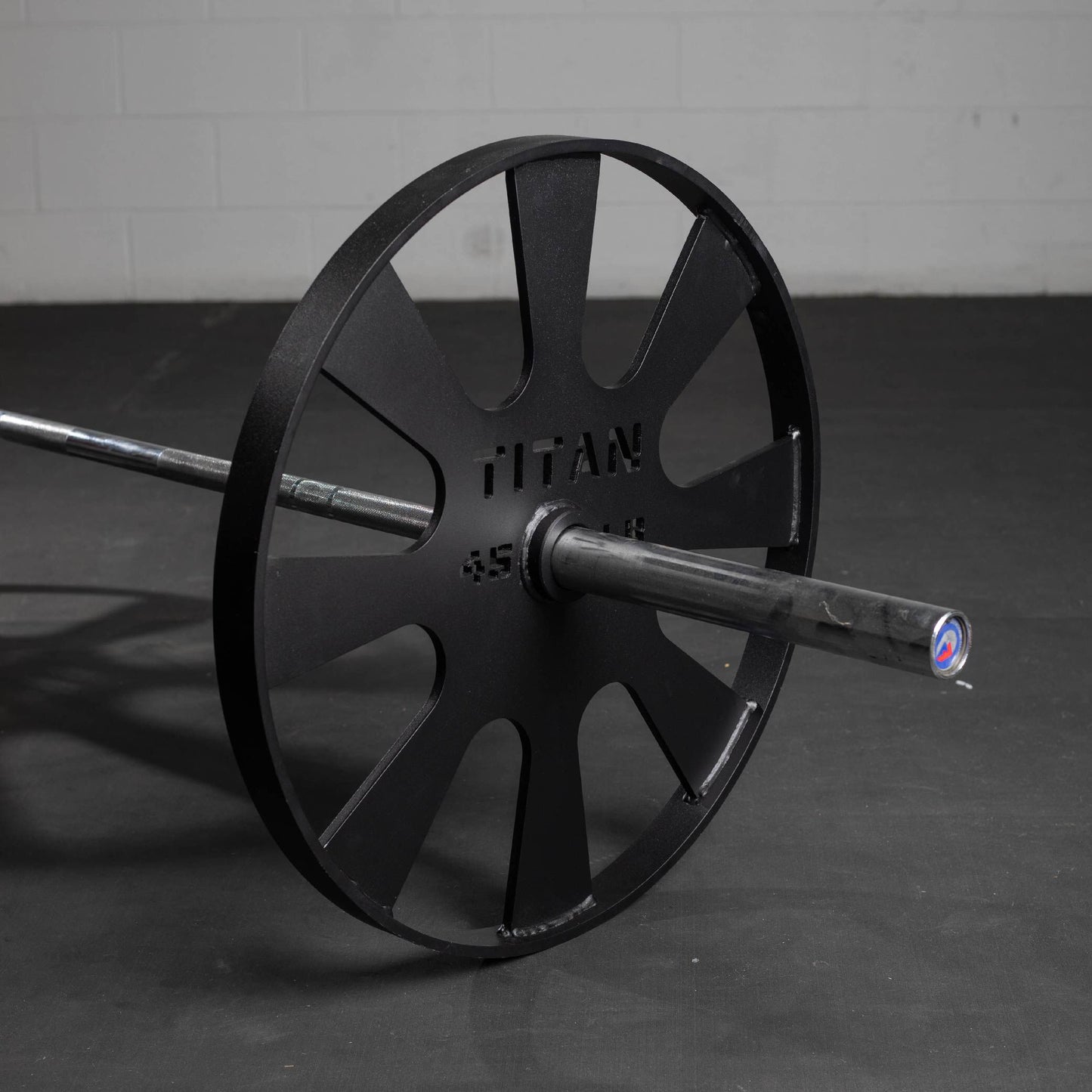 45 LB Pair Wagon Wheel Pulling Blocks - view 3