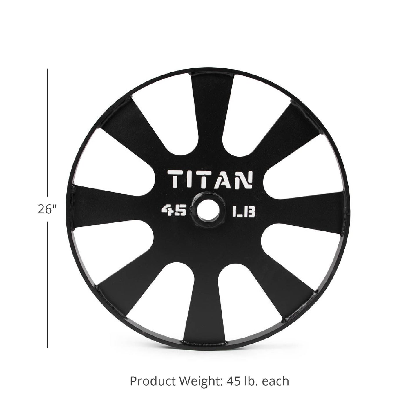 45 LB Pair Wagon Wheel Pulling Blocks - view 8