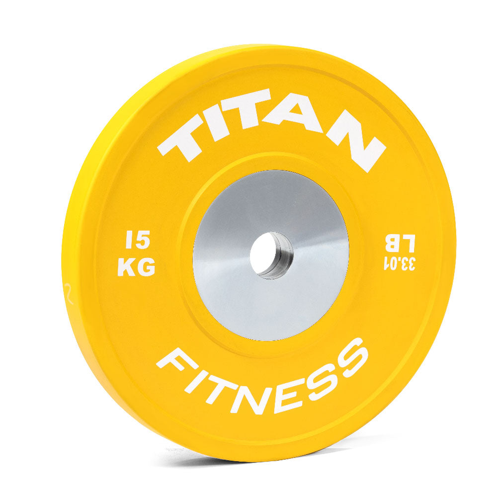 15 KG Single Elite Color Olympic Bumper Plate - view 1