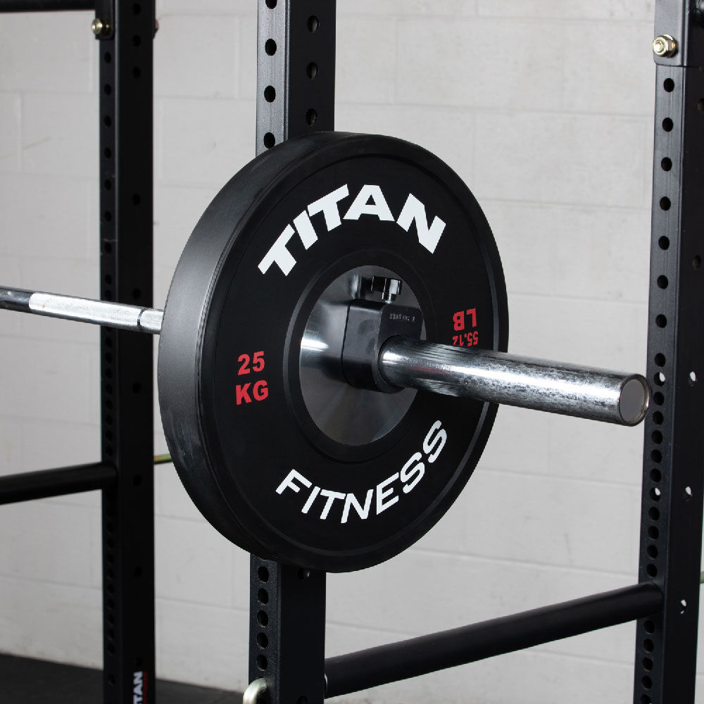 25 KG Single Black Elite Olympic Bumper Plate - view 2