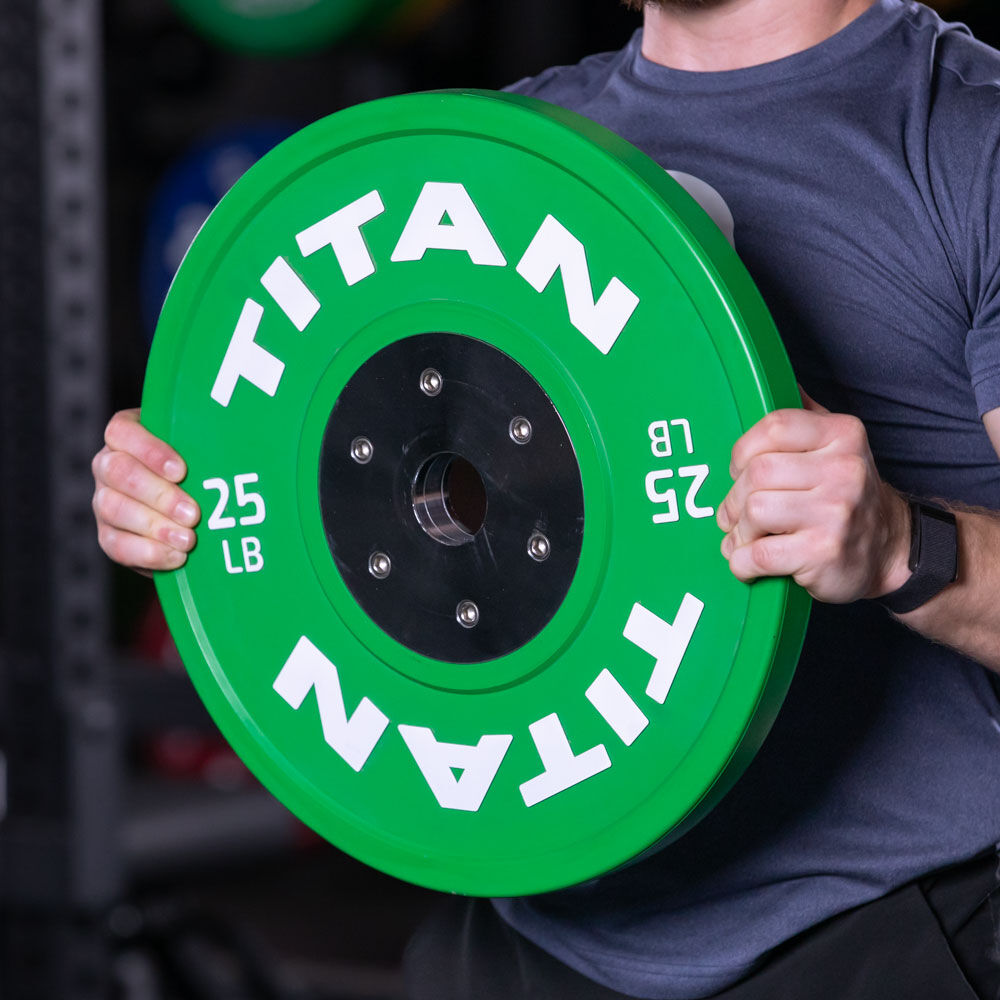 Scratch and Dent, 25 LB Pair Elite Color Bumper Plates - view 5